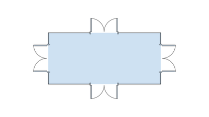 The Linwood - Briquette Grey Greenhouse