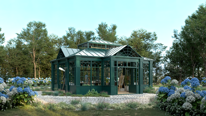 The Linwood - Swedish Green Greenhouse