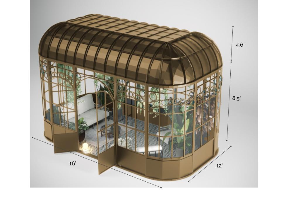 The Roslin - Bronze Greenhouse