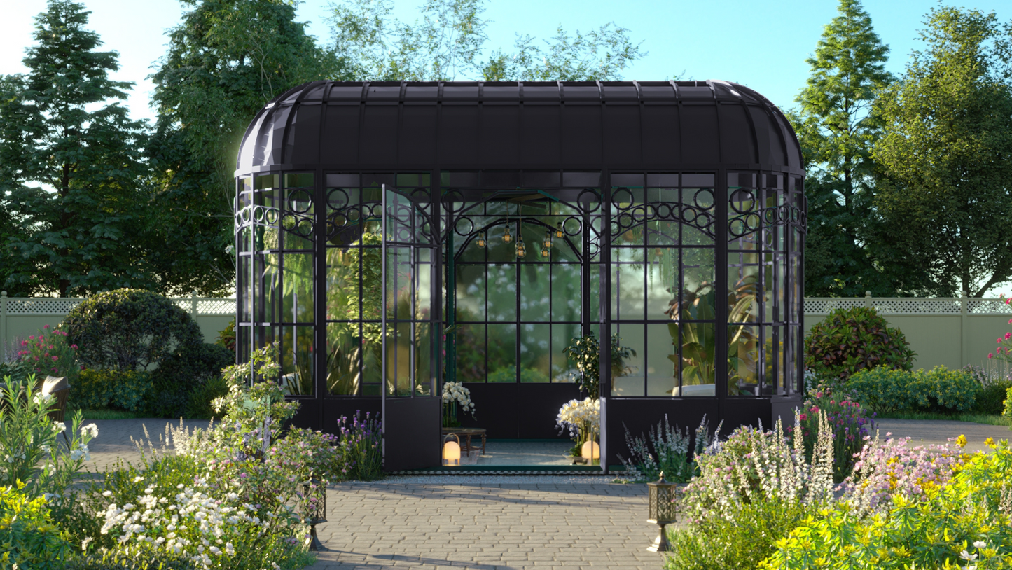 The Roslin - Jet Black Greenhouse